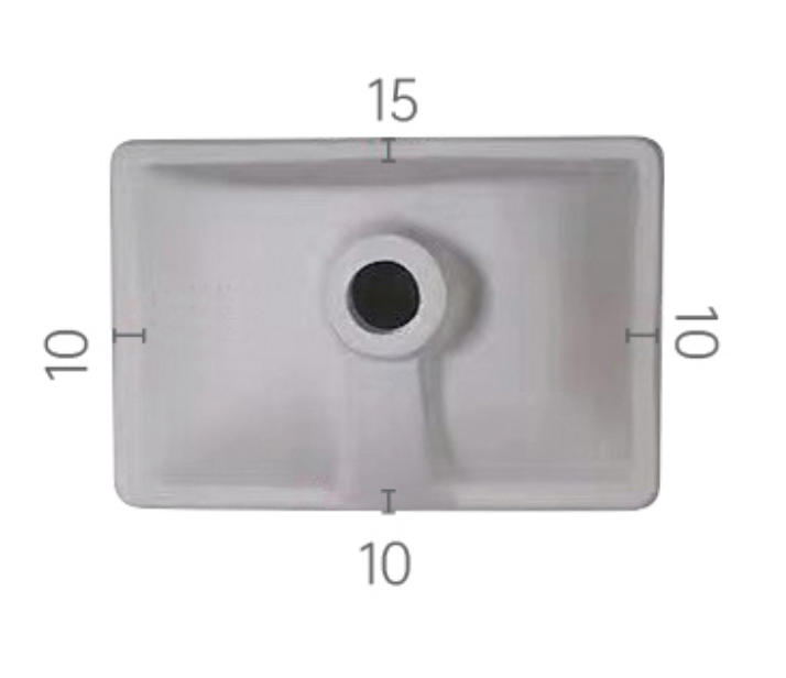 16 inch Square basin -2