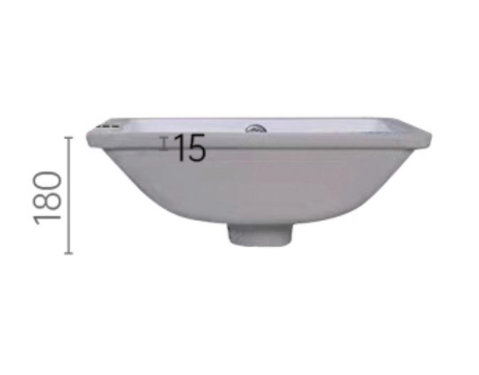 16 inch Square basin -3